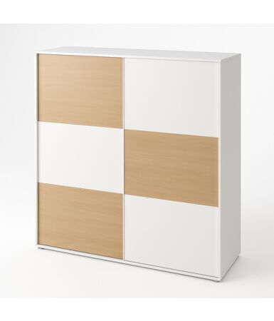 Szafa przesuwna z dwoma frontami